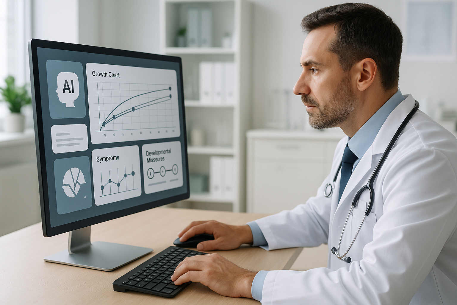 Keppa platform in use by healthcare professional